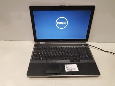 DELL LATITUDE E6530 INTEL CORE I7-3630QM 500GB HDD / 8GB RAM WINDOWS 10 PRO NOT ACTIVATED BATTERY UNTESTED CHARGER