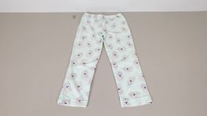 52 X BRAND NEW AVON OWL FLEECY PYJAMA BOTTOMS, SIZE 7/8 YEARS - IN 2 BOXES