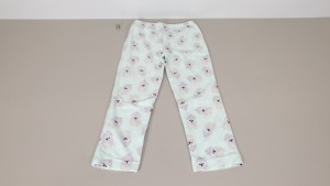 52 X BRAND NEW AVON OWL FLEECY PYJAMA BOTTOMS, SIZE 7/8 YEARS - IN 2 BOXES