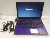 1 X LENOVO IDEAPAD 305 LAPTOP - INTEL CORE I3-5005U -2.0 GHZ - 320GB HDD - WINDOWS 11 - WITH CHARGER (FULLY WIPED - O/S INTACT )