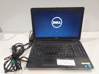 1 X DELL LATITUDE E6540 GAMING LAPTOP - INTEL CORE I7-4800MQ - 2.7 GHZ - 320 GB HDD - 8GB RAM - WNDOWS 11 PRO - LED BACKLIT KEYBOARD - WITH CHARGER (FULLY WIPED - O/S INTACT )