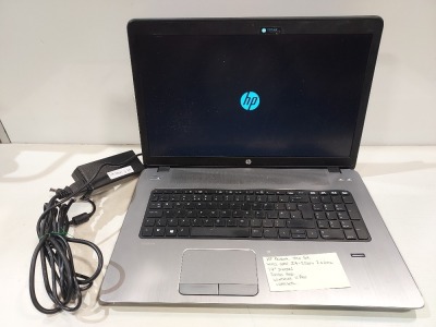 1 X HP PROBOOK 470 G2 - INTEL CORE I7-5500U - 2.4 GHZ - 17 INCH SCREEN 500 GB HDD WINDOWS 11 PRO - WITH CHARGER ( FULLY WIPED - O/S INTACT )