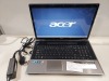 1 X ACER ASPIRE 7745G LAPTOP - INTEL CORE I5 - 2.4GHZ - 17 INCH SCREEN - 500GB HDD - WINDOWS 10 - BATTER UNTESTED WITH CHARGER ( FULLY WIPED - O/S INTACT )