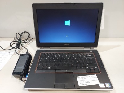 1 X DELL LATITUDE E6420 LAPTOP - INTEL CORE I5-2520 M - 2.5 GHZ - 1 TB HDD - WINDOWS 10 PRO NOT ACTIVATED - BATTER UNTESTED - WITH CHARGER ( FULLY WIPED - O/S INTACT )