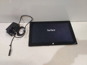 1 X MICROSOFT SURFACE TABLET - 32 GB STORAGE - WITH CHARGER