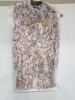 4 X BRAND NEW KAREN MILLEN SNAKE PRINT DRESS SIZE 14 - RRP £190 PP