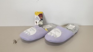 32 X BRAND NEW AVON MARY POPPINS SLIPPER, SIZE SMALL - IN 4 BOXES