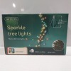 43 PIECE LOT CONTAINING LUMINEO 2.1M 672 LED SPARKLE TREE MULTI-COLOUR LIGHTS