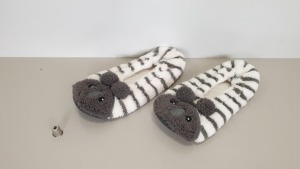 60 X BRAND NEW AVON KOALA SLIPPERS - IN 6 BOXES