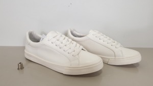 7 X BRAND NEW TOPMAN TITAN WHITE TRAINER, SIZE 7 - IN 1 BOX