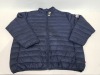 6 X BRAND NEW DUKE MENS ROWLAND QUILTED PUFFER COATS IN SIZES 4XL-5XL