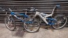 2 X MIXED BIKE LOT TO INCLUDE - 1X SPECIALIZED ROAD BIKE - 40CM FRAME - 24 GEARS - FRONT SUSPENSION - 1X VERTICAL DESCENT - DOUBLE SUSPENSION MOUNTAIN BIKE - 45CM FRAME