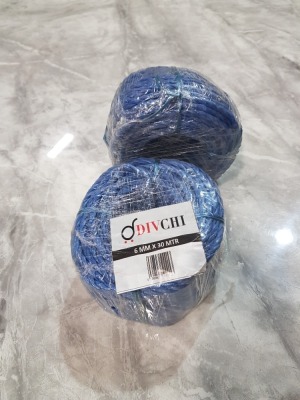 56 X BRAND NEW DIVCHI BLUE ROPE ( 6MM - 30 METER )- IN 1 BAG