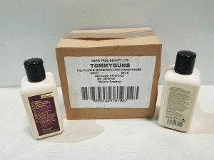 240 X BRAND NEW TOMMYGUNS FIG , PLUM & MARSHMALLOW CONDITIONER 250ML QTY 6 IN ONE BOX 40 BOXES IN TOTAL.