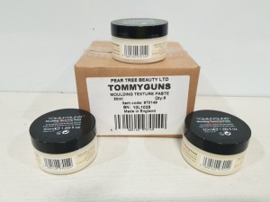 240 X BRAND NEW TOMMYGUNS MOULDING TEXTURE PASTE 50ML QTY 6 IN ONE BOX 40 BOXES IN TOTAL.