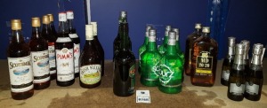 22 X BRAND NEW MIXED ALCOHOL LOT CONTAINING 5 THE ORIGINAL SOURZ APPLE , 4 SCOTSMAC BRITISH WINE WITH WHISKY , 2 PIMM'S THE ORIGINAL NO1 CUP , 2 IRISH MEADOW ORIGINAL , 2 MD 20/20 LEMON-ICE , 1 TABOO A FUSION OF VODKA PEACH & TROPICAL JUICES , 1 STONE'