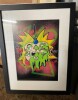 5 X CARTOON CHARACTER STYLE FRAMED GRAFITTI ARTWORK IE. TOUCAN 80S STYLE SIGNED, MO THE BARTENDER, 2 X GREEN SLIME & YELLOW HAIR, MILLHOUSE **COLLECTION FROM CROYDON BY 26TH JANUARY 2024 - NO PACKAGING SERVICE AVAILABLE** - 3