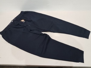 10 X BRAND NEW DUKE MEN'S BRANDON CUFFED JOGGERS IN NAVY SIZE 3XL 5XL 6XL , RRP £34.99 EACH TOTAL £349.90