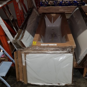 1X BRAND NEW EMPO COMPLETE BATH SET TO INCLUDE 1X BATH 170X70CM - ALL BATH PANELS INCLUDED -