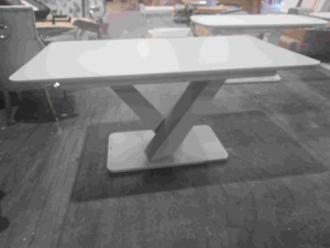 1X RAFAEL EXTENDABLE GREY DINING TABLE 1600 - 2000 MM PLEASE NOTE CUSTOMER RETURNS