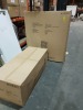 1X BOXED MABEL 3 DOOR 2 DRAWER WARDROBE IN TAUPE - 1500 X 1450 X 230MM PLEASE NOTE CUSTOMER RETURNS - 2