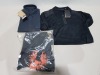 3 X BRAND NEW MIXED BELSTAFF CLOTHING LOT TO INCLUDE BELSTAFF SHIRT SIZE XL - 1X BELSTAFF POLO SHIRT SIZE L - BELSTAFF T-SHIRT SIZE MEDIUM