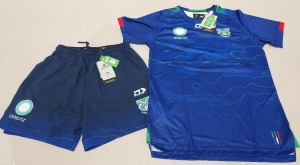 10 X BRAND NEW MIXED ONEILLS OFFICIAL NRL MERCHANDISE CLOTHING LOT TO INCLUDE 5X WARRIORS TRAINING JERSEY IN BLUE SIZES M-L 5X WARRIORS SHORTS IN SIZES M-L £39.99 PP