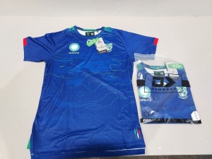 10 X BRAND NEW ONEILLS OFFICIAL NRL MERCHANDISE WARRIORS TRAINING JERSEYS IN BLUE VARIOUS SIZES - £39.99