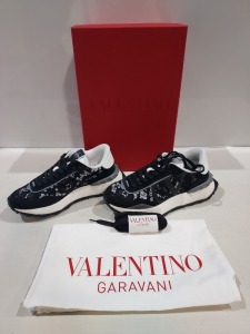 1 X BRAND NEW VALENTINO GARAVANI STUD SNEAKERS IN GREY SIZE EUR 35 - £630