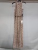 5 X BRAND NEW ADRIANNA PAPELL MAXI DRESS IN NUDE SIZE 12- £230PP