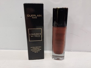 20 X BRAND NEW GUERLAIN PARIS LINGERIE DE PEAU FOUNDATION IP 20 - 30ML - (MANUFACTURED JAN 2023)