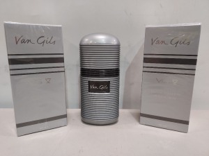 12 X BRAND NEW VAN GILS VG V 50ML EDT - RRP£40 - TOTAL £480