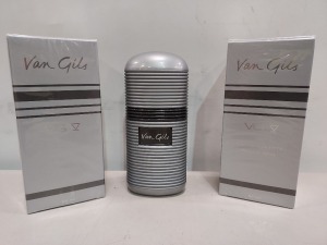 12 X BRAND NEW VAN GILS VG V 50ML EDT - RRP£40 - TOTAL £480