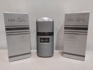 12 X BRAND NEW VAN GILS VG V 50ML EDT - RRP£40 - TOTAL £480