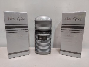 12 X BRAND NEW VAN GILS VG V 50ML EDT - RRP£40 - TOTAL £480