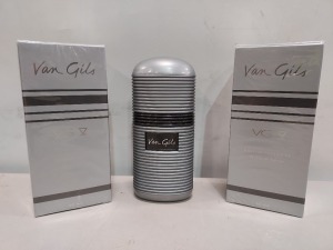 12 X BRAND NEW VAN GILS VG V 50ML EDT - RRP£40 - TOTAL £480