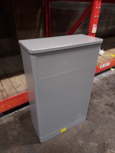 5 X BRAND NEW WC UNIT IN DOVE GREY MATT SIZE H 80 W 51 D25 CM