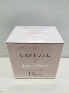 6 X BRAND NEW DIOR CAPTURE DREAM SKIN MOIST AND PERFECT CUSHION ESP 50 - PA +++ 010 CREAM - 2X 15GRAMS (MANUFACTURE DATE JAN 2023)