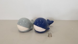 1440X BRAND NEW WHALE ORNAMENTS