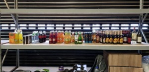 80 + MIXED DRINKS LOT CONTAINING BUDWISER 330ML BOTTLES / LEFFE 330 ML BOTTLES / CORONA EXTRA 330 ML BOTTLES / GUINNESS DRAUGHT 0.0 % 538ML CAN / VARIOUS J20 TO INCLUDE APPLE AND MANGO / ORANGE AND PASSION FRUIT / APPLE AND CRANBERRY / COCA COLA ZERO 330 