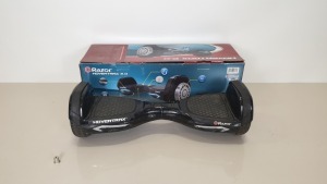 2 X BRAND NEW BOXED RAZOR HOVERTRAX 2.0 ONYX BLACK 9KMH
(PLEASE NOTE BATTERIES HAVE EXPIRED AS OF 2016)
PRODUCT CODE RAZHOV-BLA"