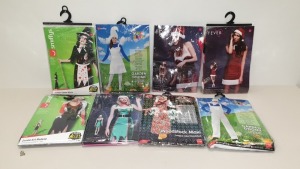 48 X BRAND NEW FANCY DRESS COSTUMES IE. SMIFFYS, FEVER - IN 2 CARTONS