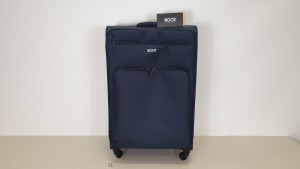 3 X BRAND NEW ROCK LONDON NEO-LITE SUITCASES (2.7KG, 4 X WHEELED SPINNERS AND STRONG MOULDED BASE)
78 X 48 X 31cm