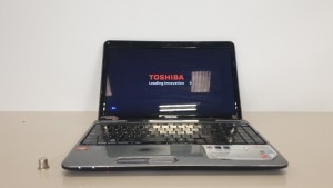 TOSHIBA L755D-108 LAPTOP
WINDOWS 10 PRO - INCLUDES CHARGER