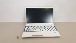 SAMSUNG 300V LAPTOP
WINDOWS 7 - 500GB HARD DRIVE 
COMES WITH CHARGER