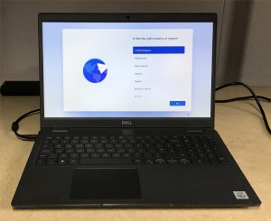 DELL LATITUDE 3510 LAPTOP, INTEL i5-10210U CPU, 8GB RAM, 1TB HDD WITH CHARGER (DATA WIPED & WINDOWS 11 INSTALLED)