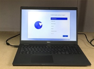 DELL LATITUDE 3510 LAPTOP, INTEL i5-10210U CPU, 8GB RAM, 1TB HDD WITH CHARGER (DATA WIPED & WINDOWS 11 INSTALLED)