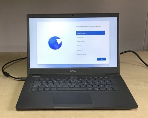 DELL LATITUDE 3410 LAPTOP, INTEL i3-10110U CPU, 8GB RAM, 256GB SSD WITH CHARGER (DATA WIPED & WINDOWS 11 INSTALLED)