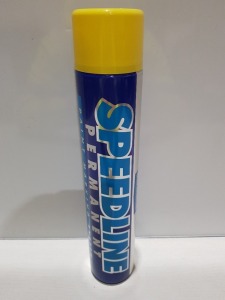 66 X BRAND NEW SPEEDLINE PERMANENT LINE MARKING SPRAY PAINT - ALL IN YELLOW -750 ML CANS IN 11 BOXES OF 6