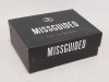 18 X BRAND NEW MIXED MISSGUIDED WOMANS SHOES TO INCLUDE MID CLEAR HEEL BOCK HEEL / WF CLEAR POINTED TOE HIGH HEEL SANDALS / WIDE FIT MID CLEAR HEEL BLOCK HEEL ETC -ALL IN NUDE COLOUR - IN VARIOUS SIZES TO INCLUDE UK 3/ 4 / 5 / 6 - 2